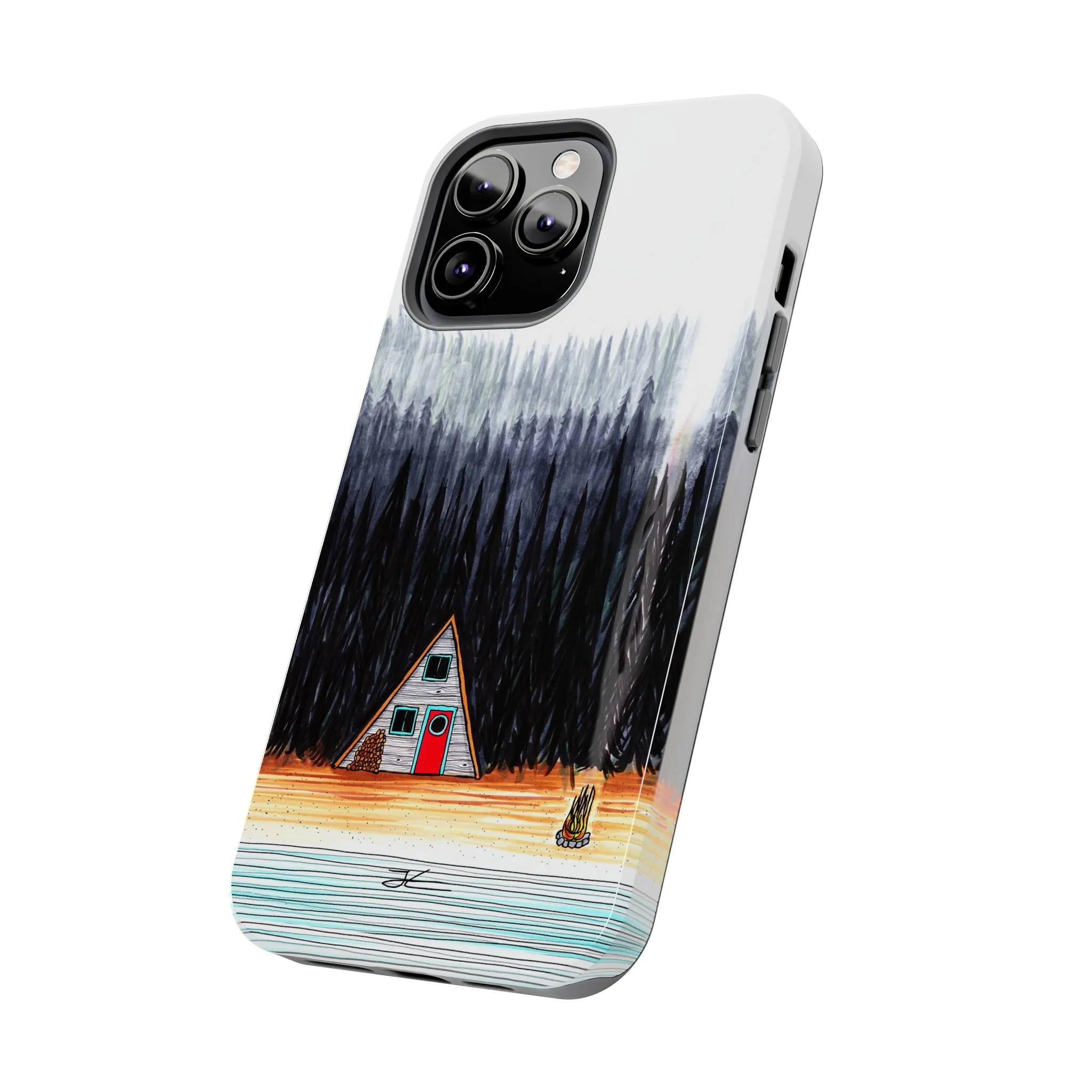 Cabin by The End Of The Road Tough Phone Case