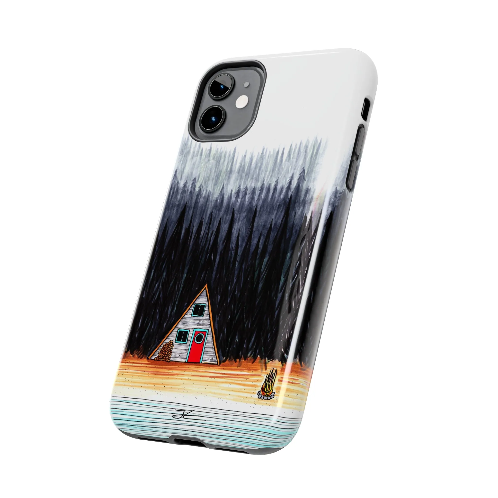 Cabin by The End Of The Road Tough Phone Case
