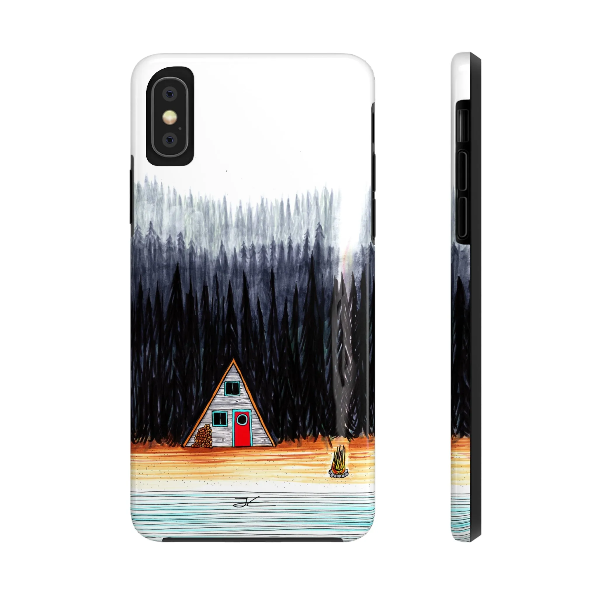 Cabin by The End Of The Road Tough Phone Case
