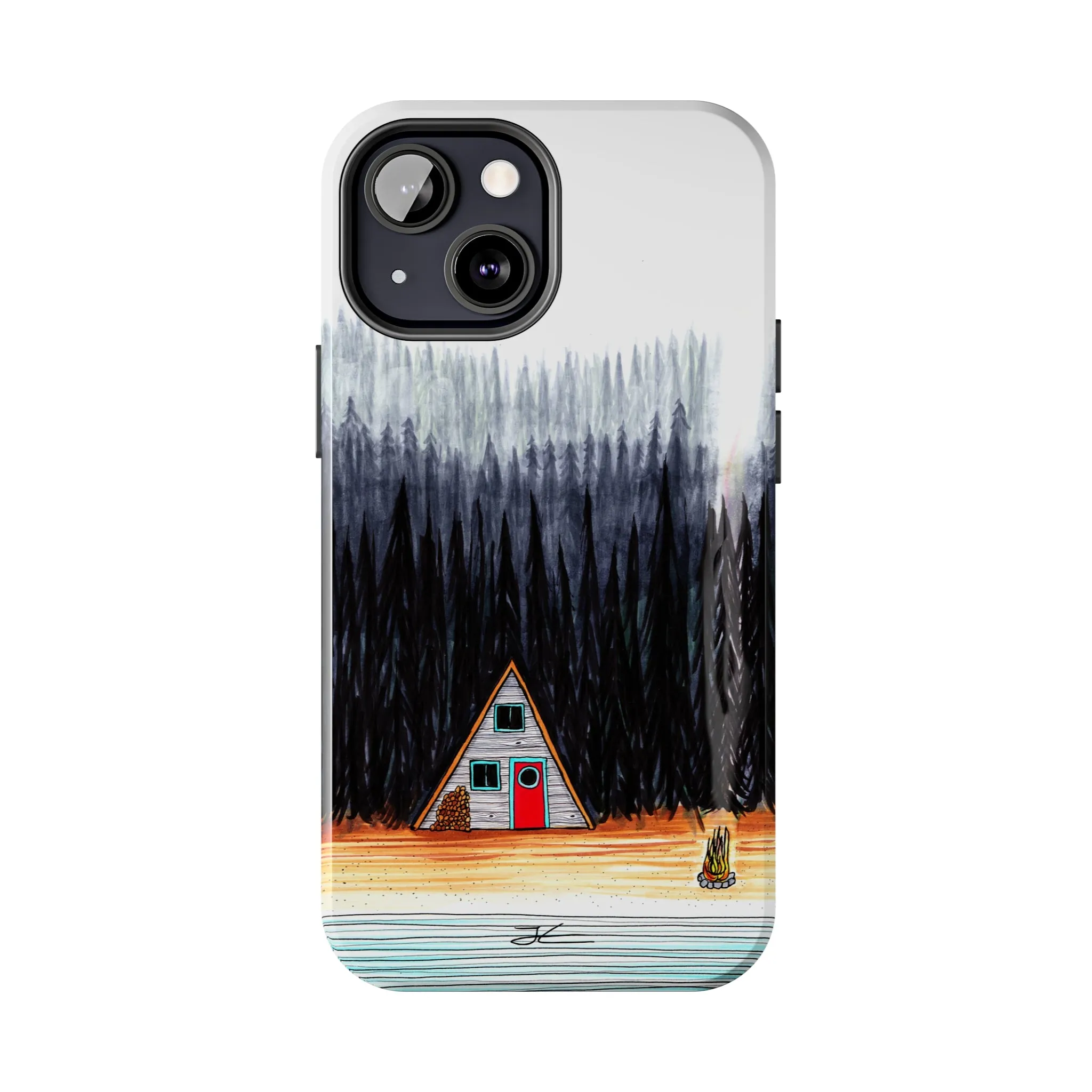 Cabin by The End Of The Road Tough Phone Case