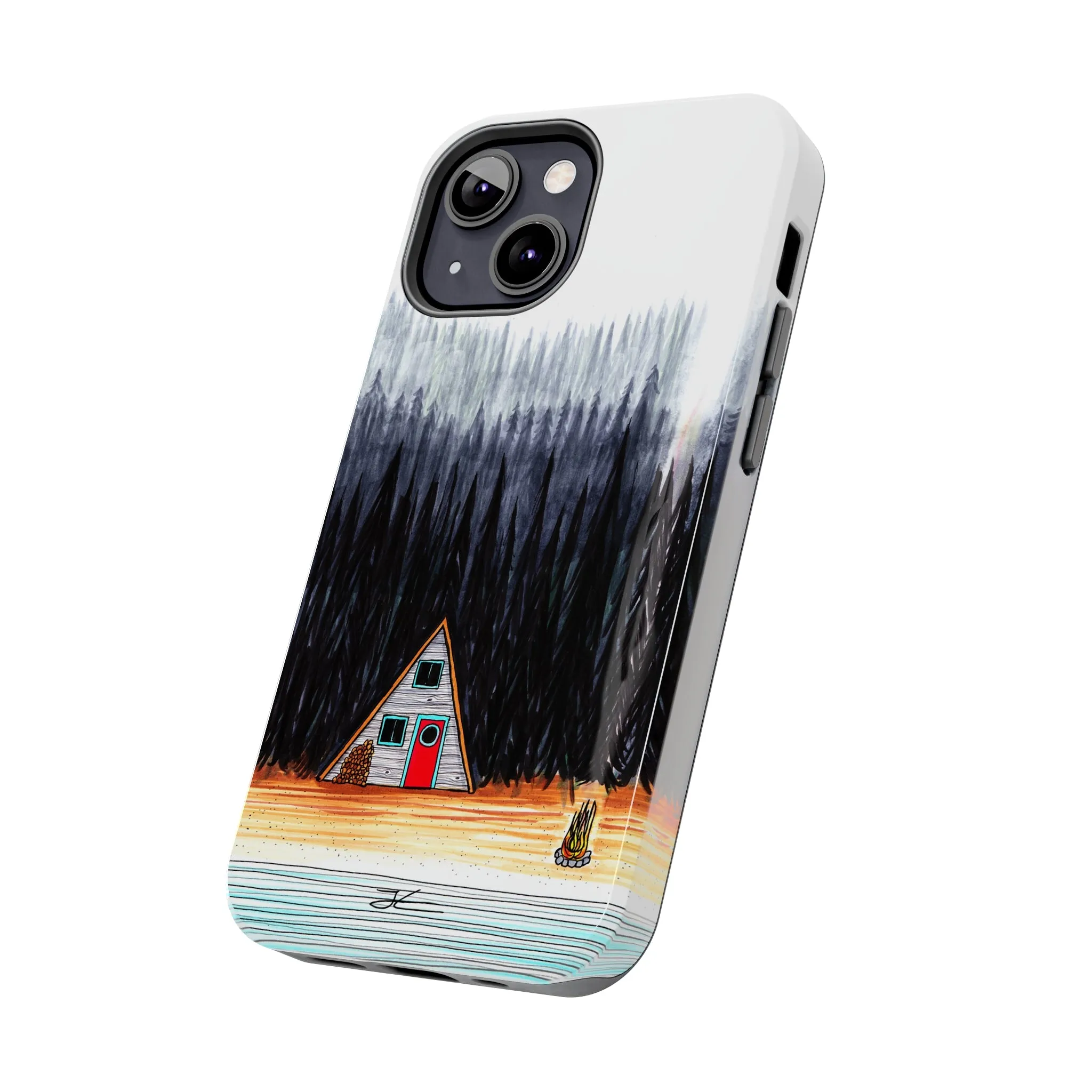 Cabin by The End Of The Road Tough Phone Case