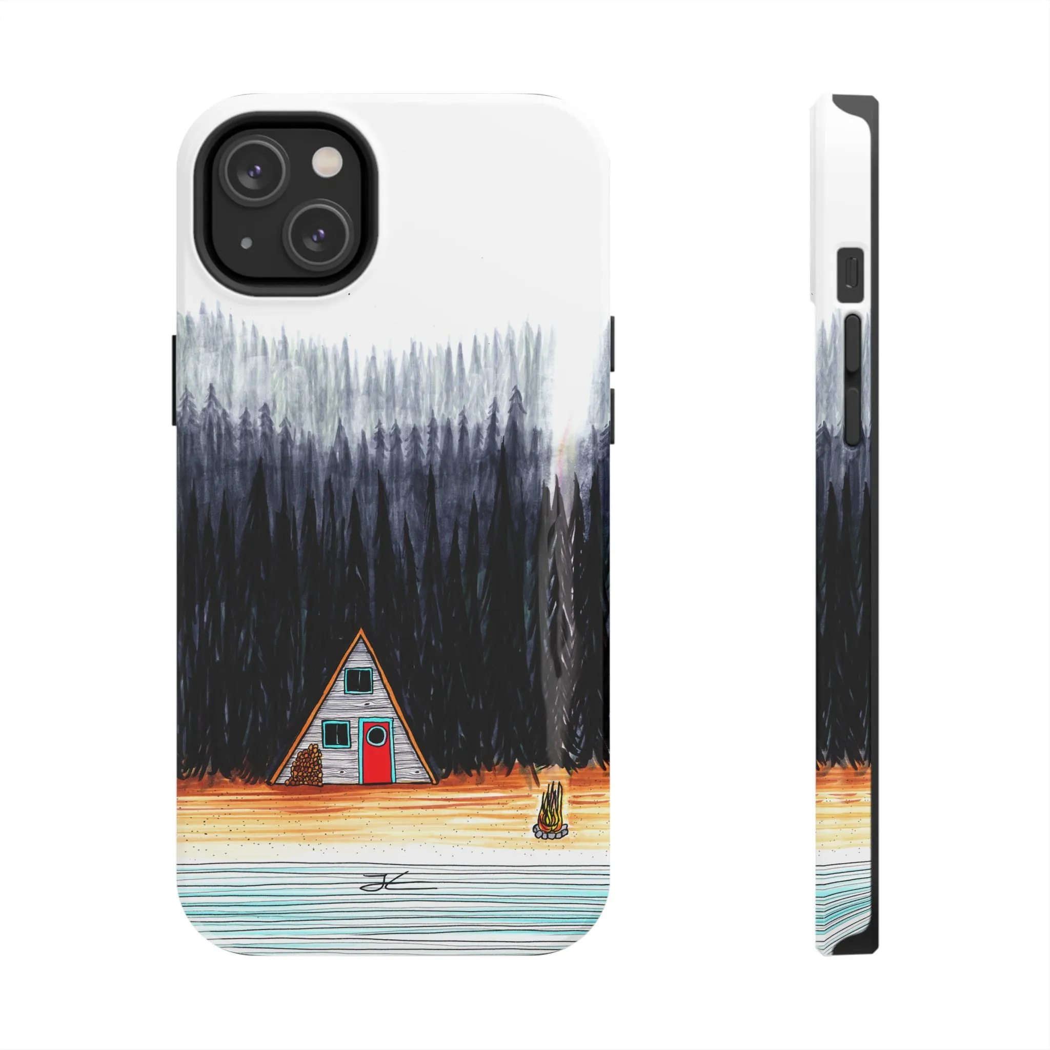 Cabin by The End Of The Road Tough Phone Case