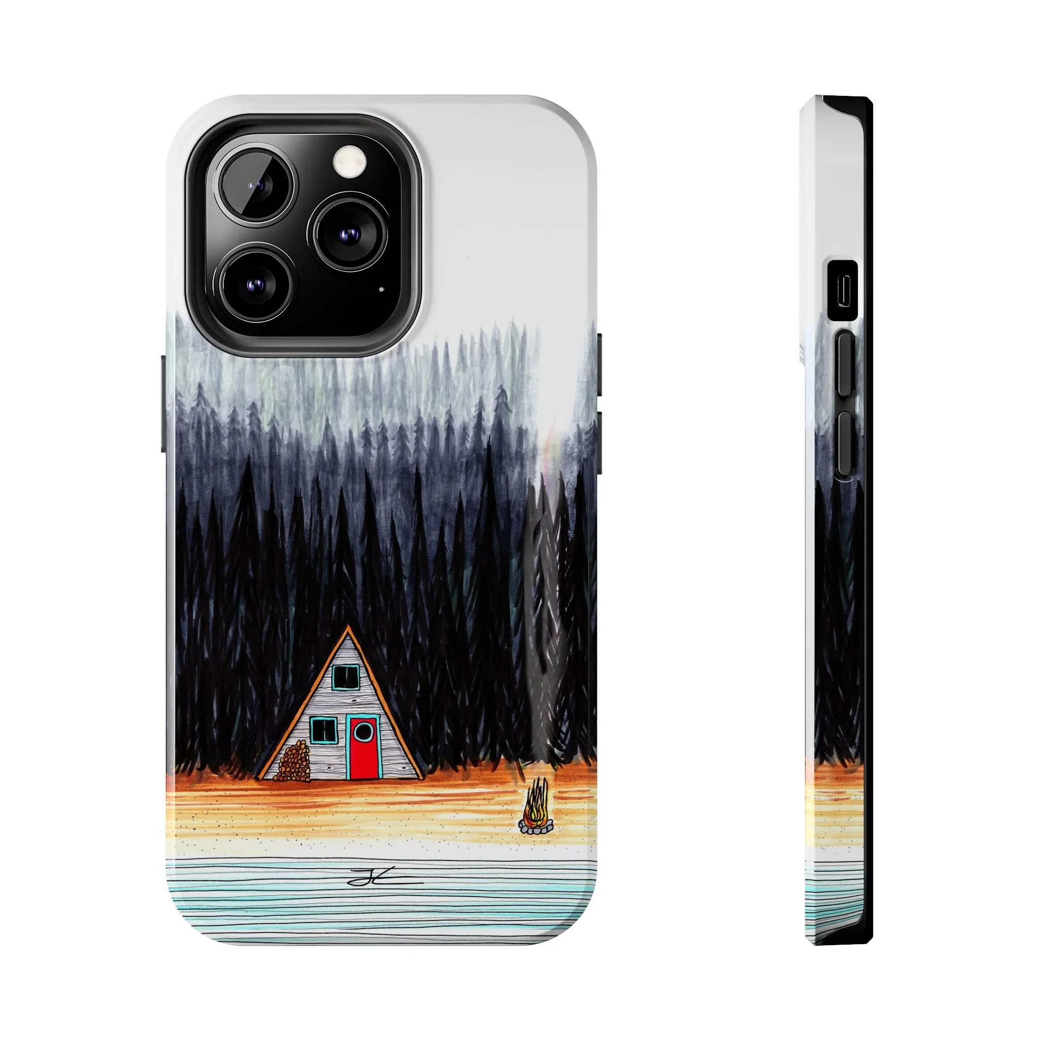 Cabin by The End Of The Road Tough Phone Case