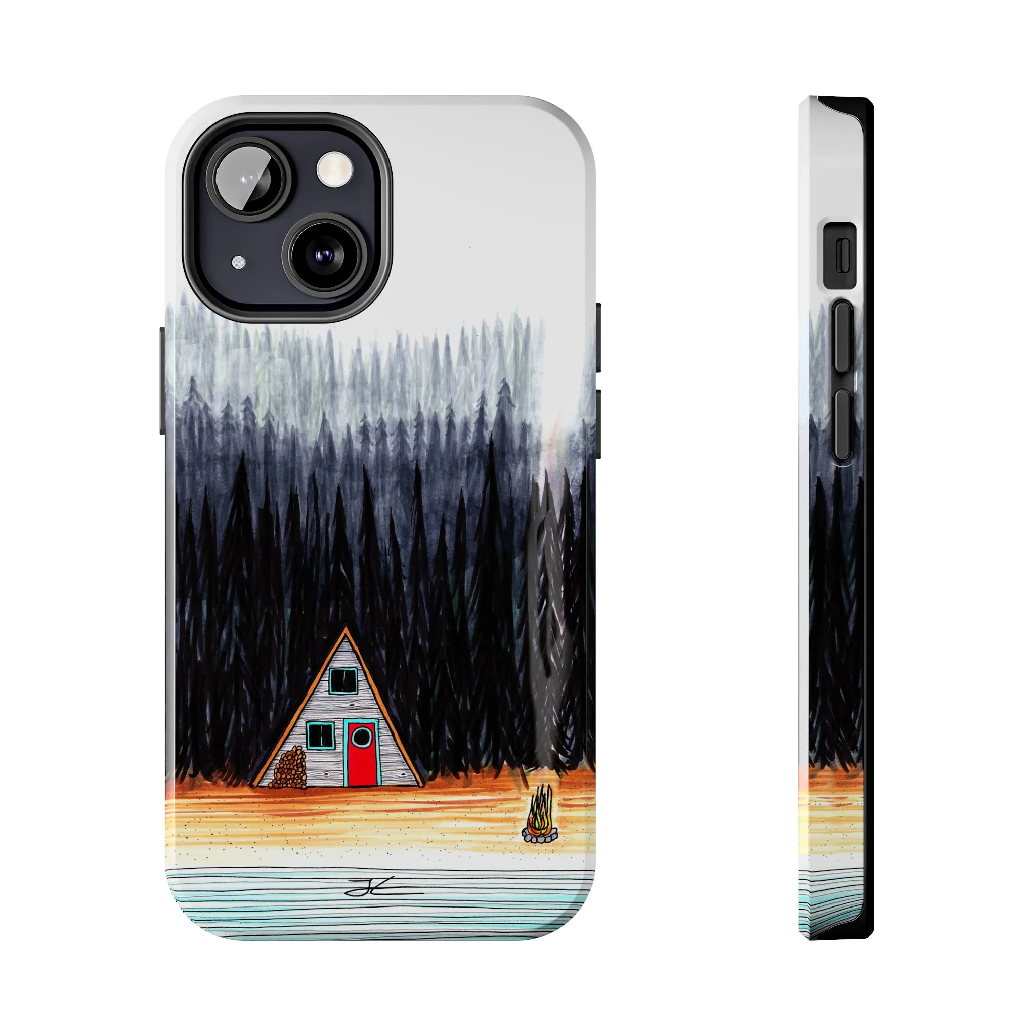 Cabin by The End Of The Road Tough Phone Case