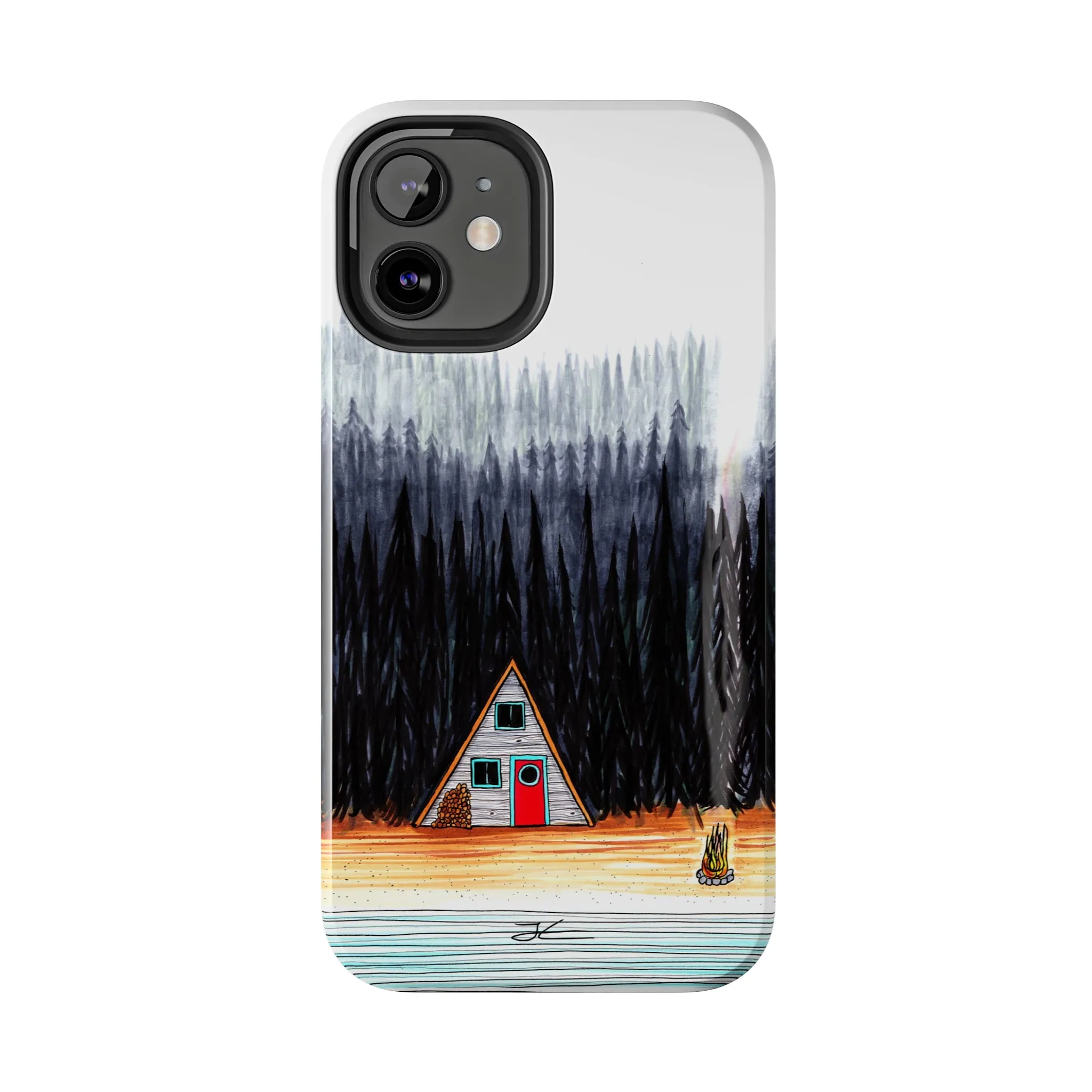 Cabin by The End Of The Road Tough Phone Case