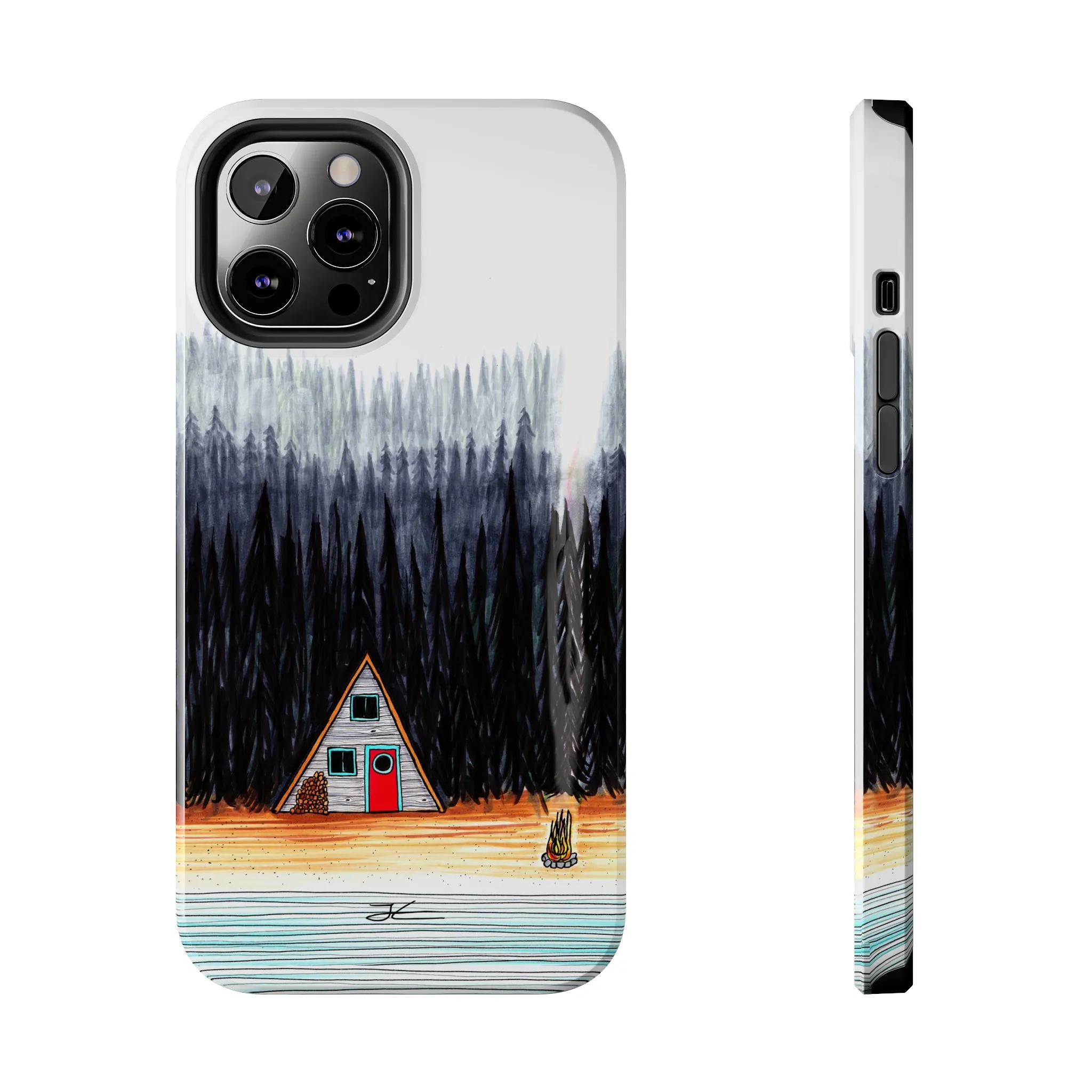 Cabin by The End Of The Road Tough Phone Case