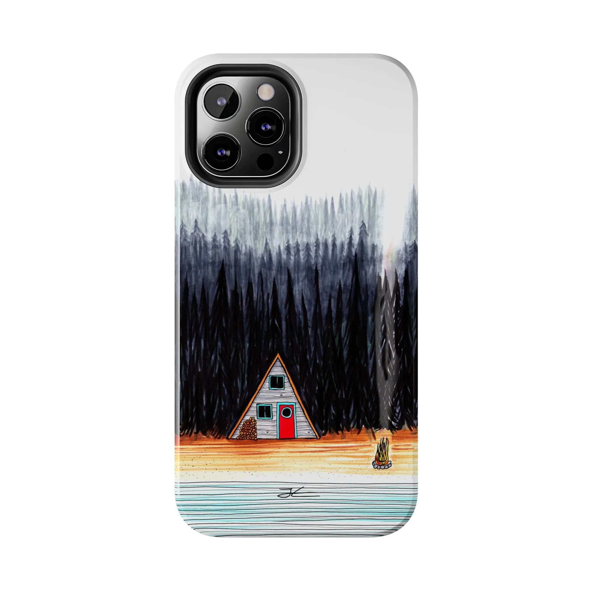 Cabin by The End Of The Road Tough Phone Case