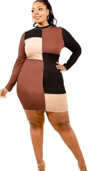 CAPPUCCINO DREAM DRESS | CURVY