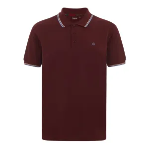 Card Polo S/S Claret-Harmony