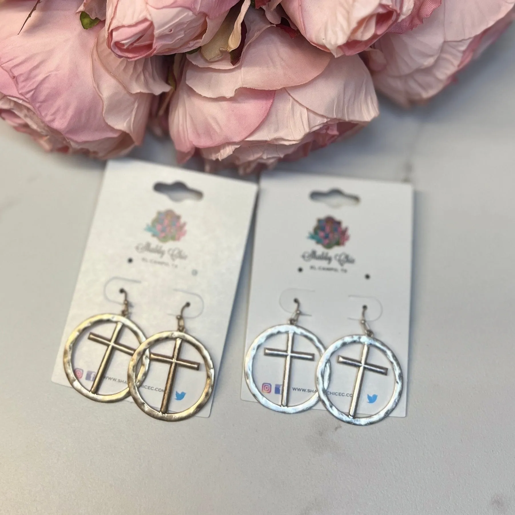 Carry Your Cross Earrings
