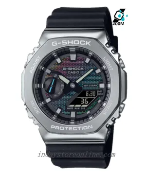 Casio G-Shock G-Steel Men's Watch GM-2100RW-1A Bio-based Resin Band Shock Resistant Mineral Glass