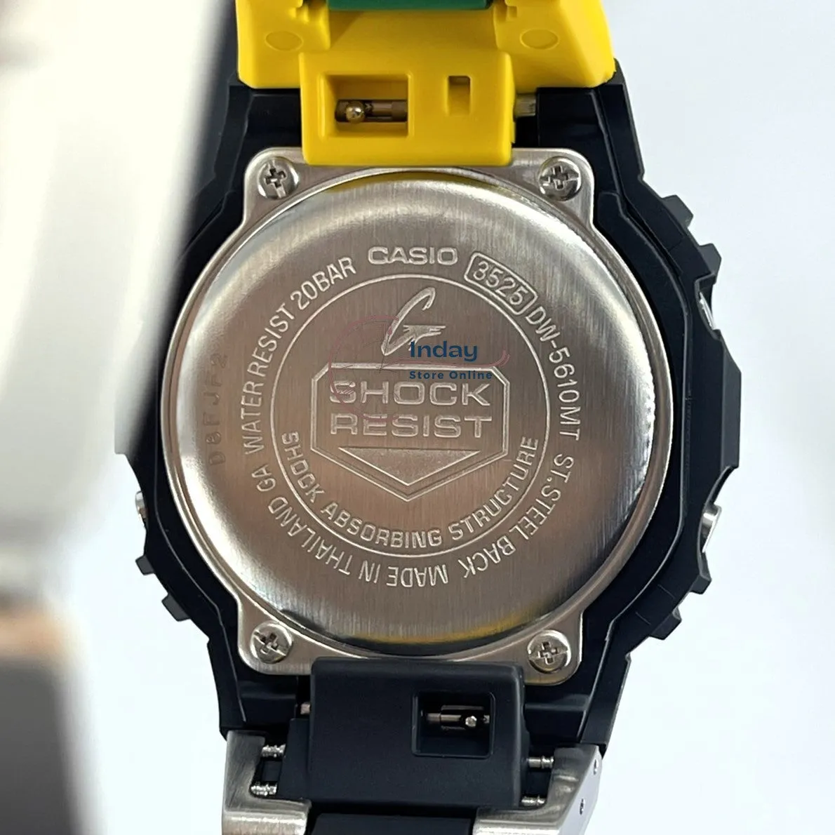Casio G-Shock Men's Watch DW-5610MT-1 Digital Resin Composite Band Shock Resistant Mineral Glass