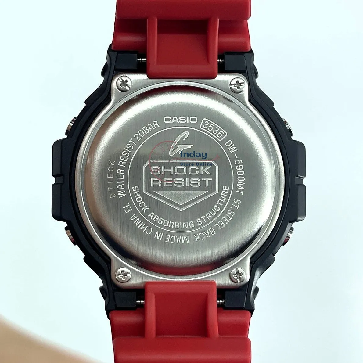 Casio G-Shock Men's Watch DW-5900MT-1A4 Digital Shock Resistant Resin Band Mineral Glass