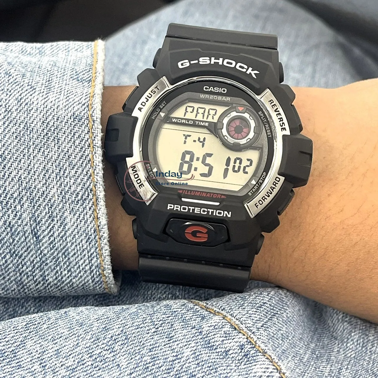 Casio G-Shock Men's Watch G-8900S-1 Resin Band Shock Resistant Mineral Glass
