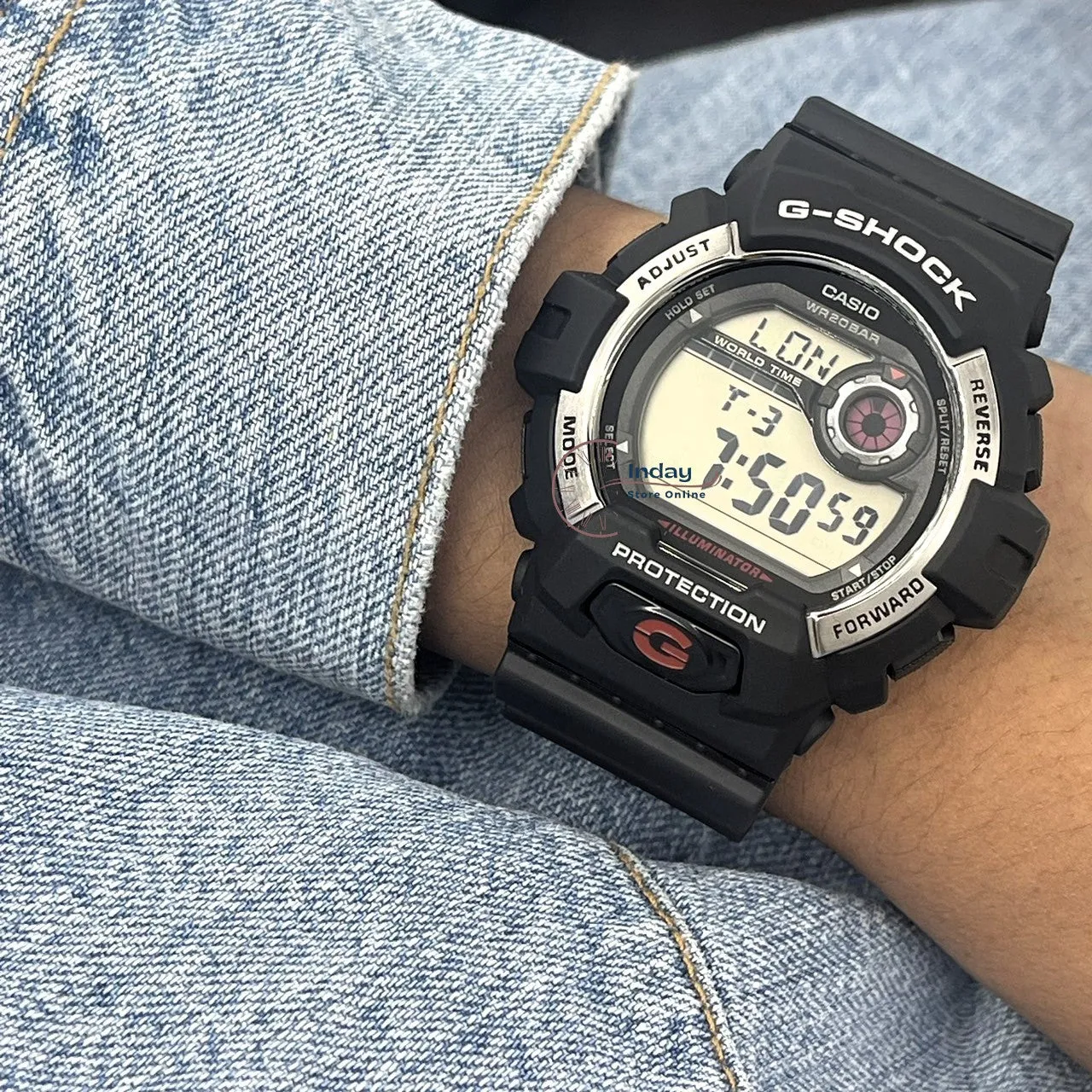 Casio G-Shock Men's Watch G-8900S-1 Resin Band Shock Resistant Mineral Glass