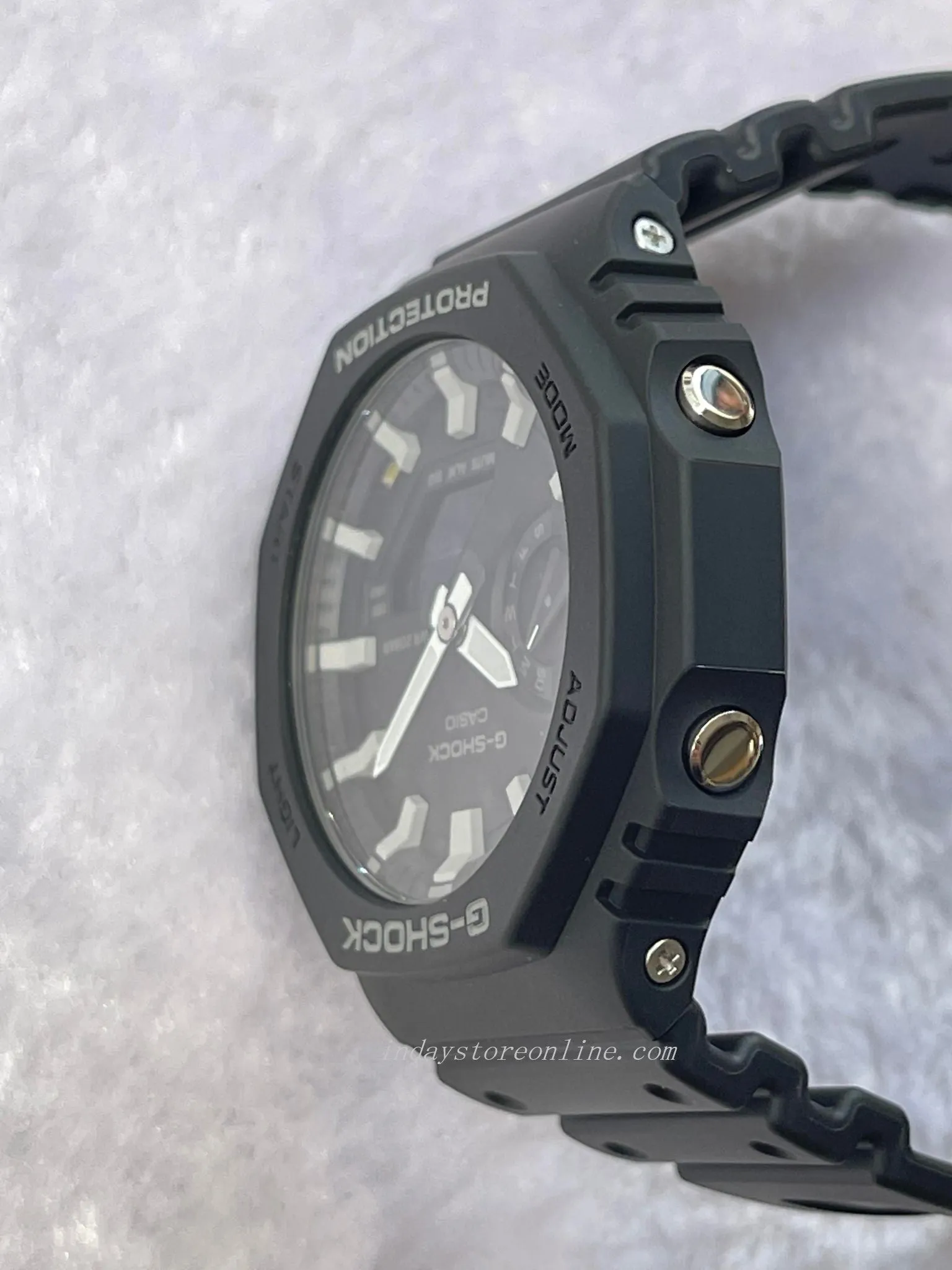 Casio G-Shock Men's Watch GA-2100-1A Analog-Digital GA-2100 Series Shock Resistant Carbon Core Guard Structure