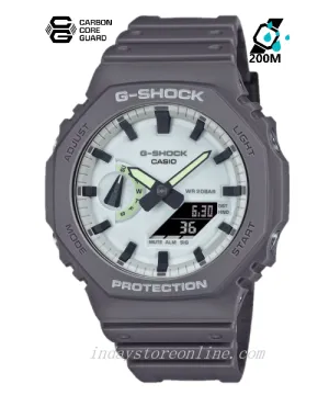 Casio G-Shock Men's Watch GA-2100HD-8A Shock Resistant Carbon Core Guard Structure