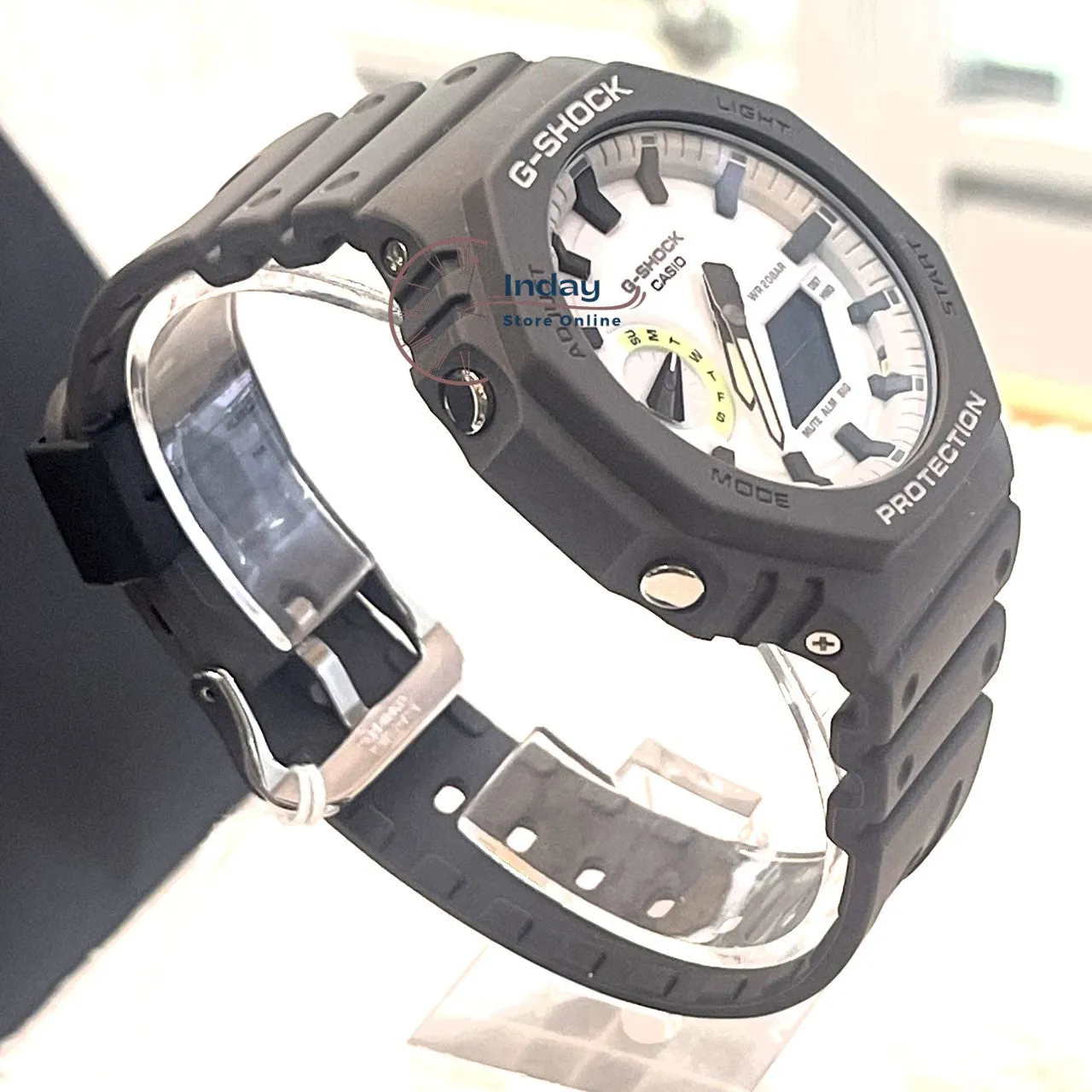 Casio G-Shock Men's Watch GA-2100HD-8A Shock Resistant Carbon Core Guard Structure