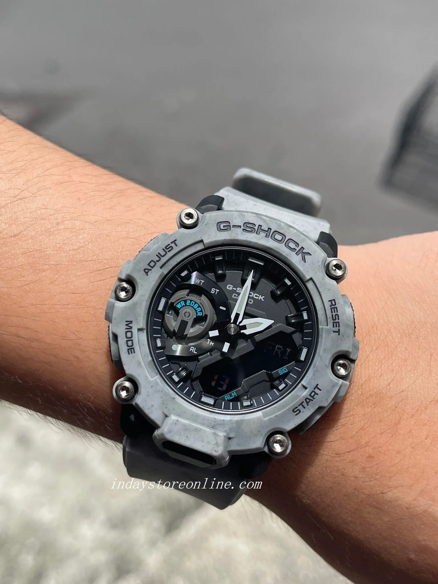 Casio G-Shock Men's Watch GA-2200SL-8A Analog-Digital GA-2200 Series Carbon Core Guard structure Earthy Color