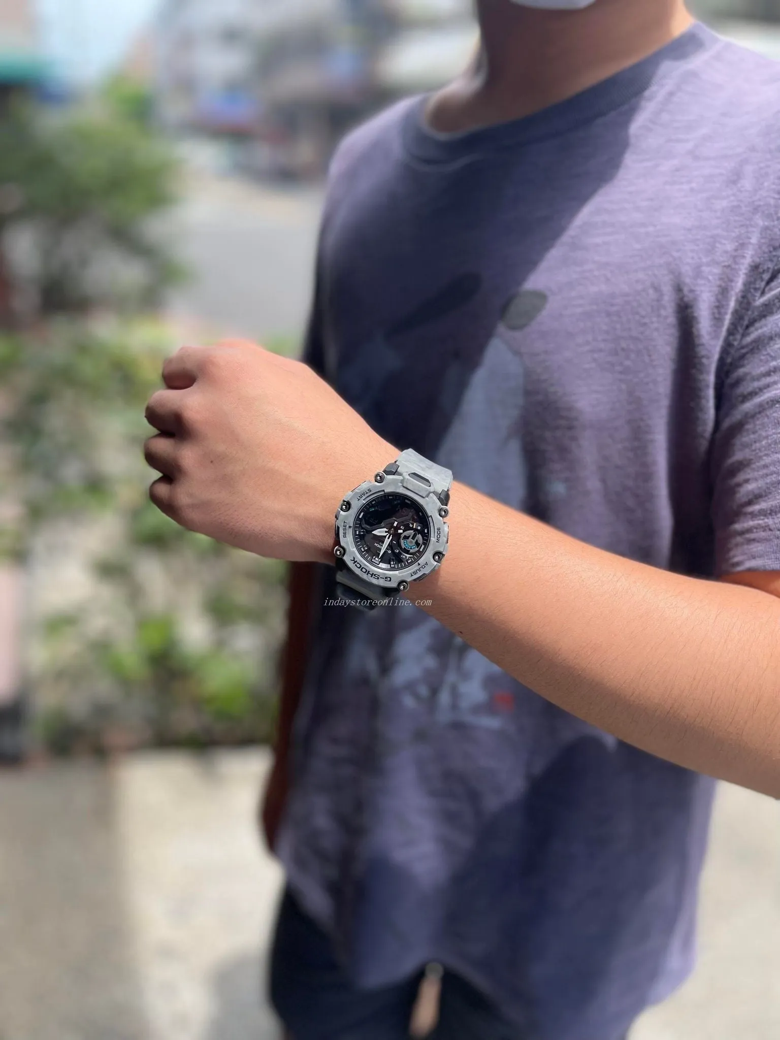 Casio G-Shock Men's Watch GA-2200SL-8A Analog-Digital GA-2200 Series Carbon Core Guard structure Earthy Color