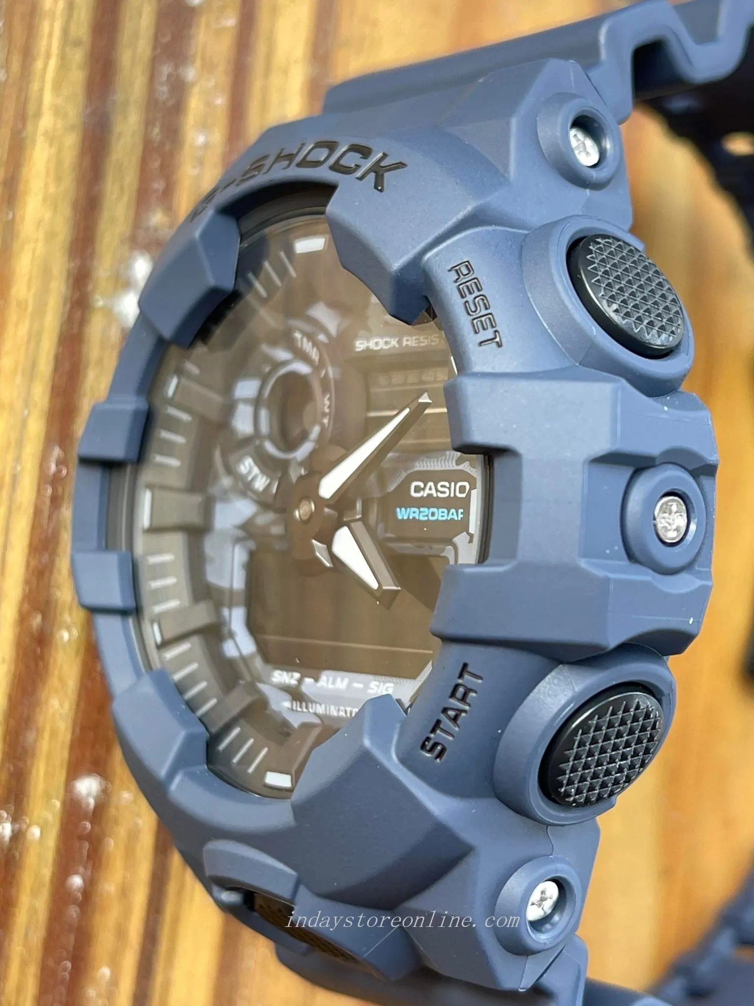 Casio G-Shock Men's Watch GA-700CA-2A Analog-Digital Camouflage Motif Sporty Design Shock Resistant
