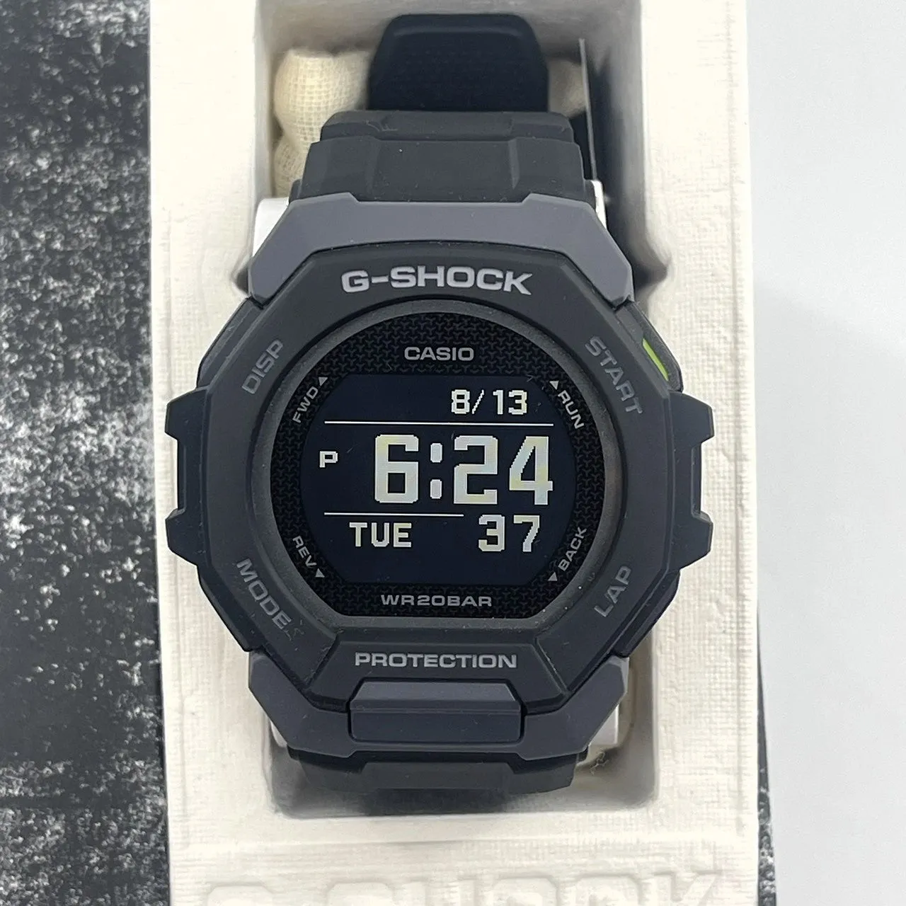Casio G-Shock Men's Watch GBD-300-1 G-Squad Bio-based Resin Shock Resistant Mobile link Bluetooth