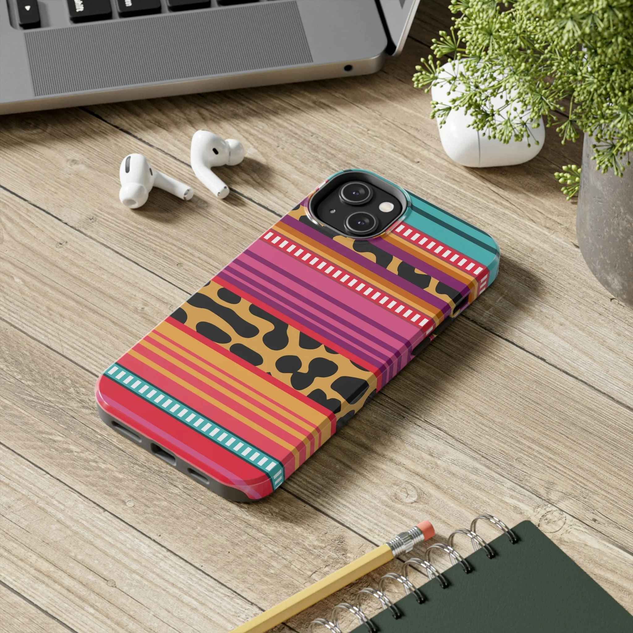 Cheetah Serape Phone Case