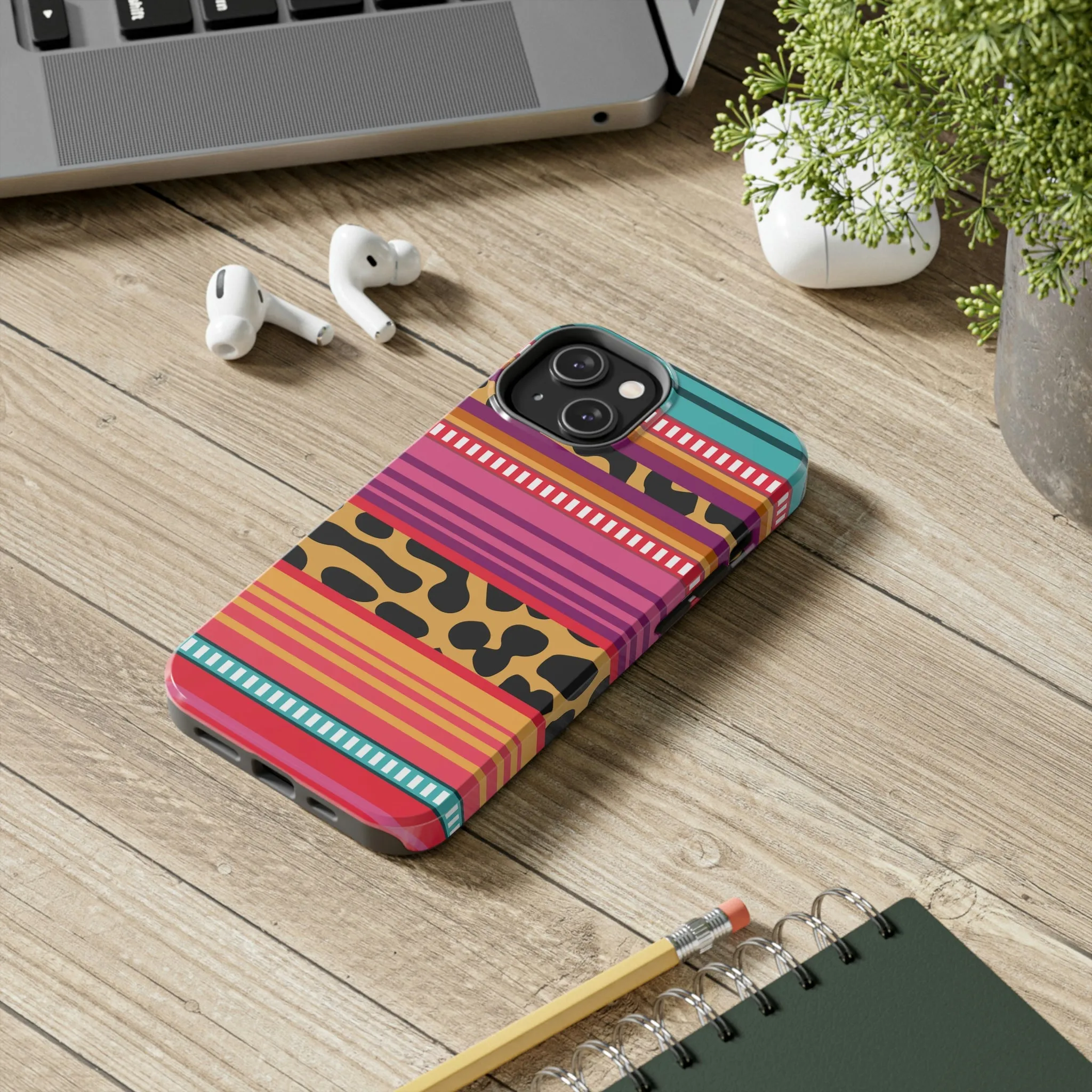 Cheetah Serape Phone Case