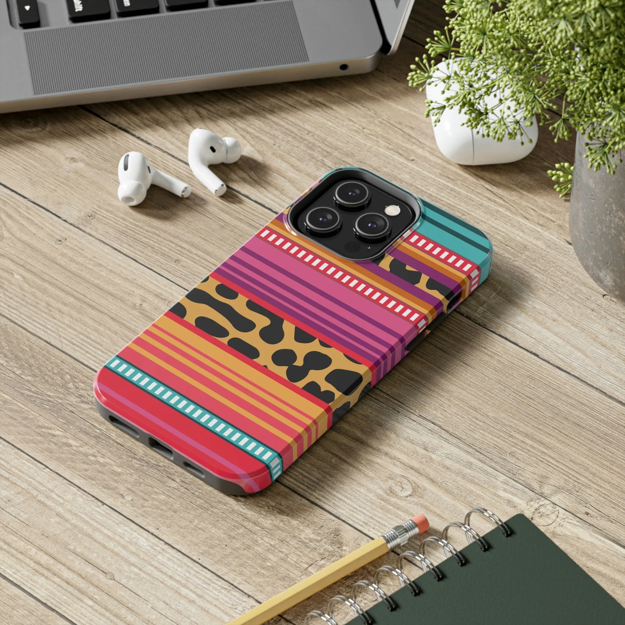 Cheetah Serape Phone Case