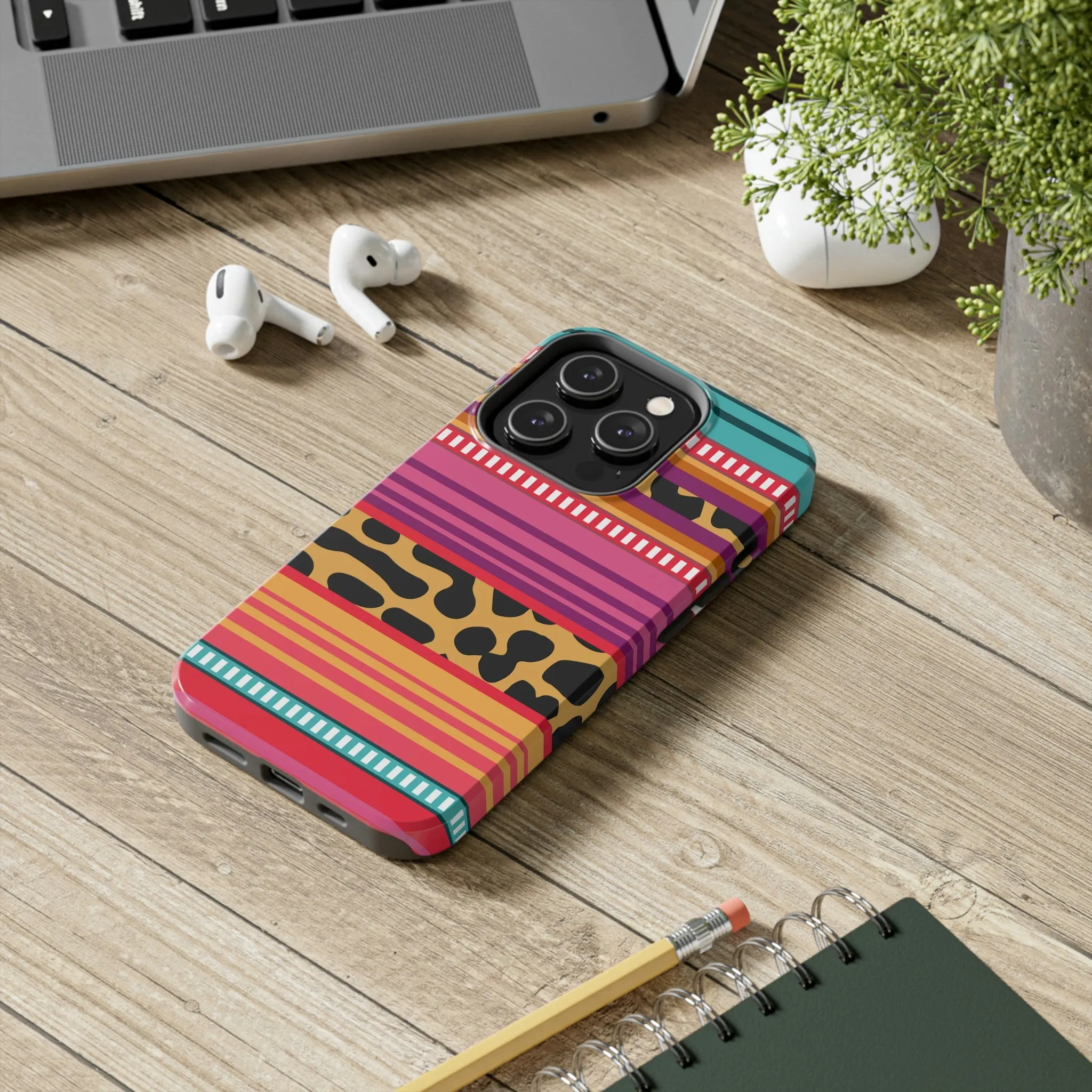 Cheetah Serape Phone Case