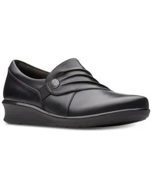 Clarks Women's Hope Roxanne Shoes 26137200 Black 9.5M