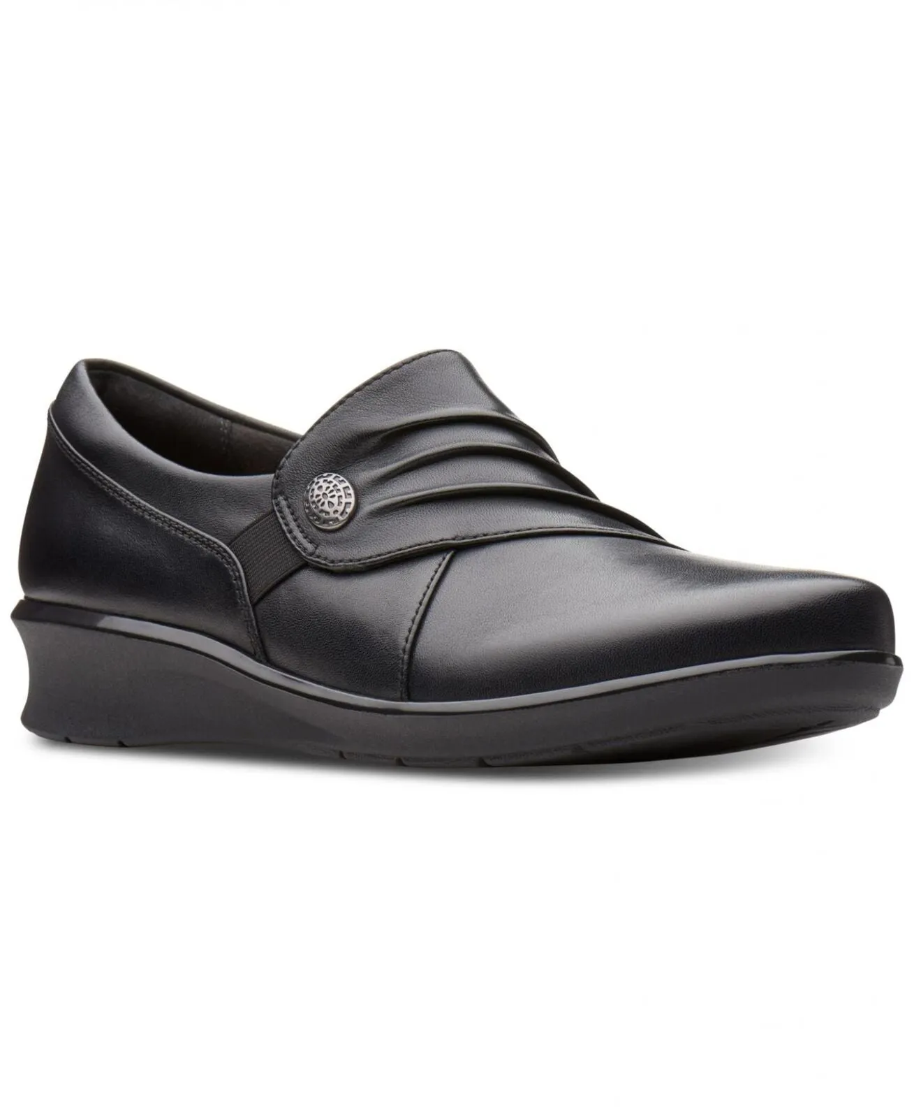 Clarks Women's Hope Roxanne Shoes 26137200 Black 9.5M