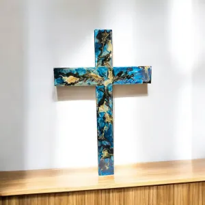 Colorful and Classy Contemporary Handmade Wall Christian Crosses