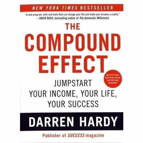 Compound Effect, Shoe Dog, 10% Happier, You Are a Badass, Life Leverage, Eat That Frog 6 Books Collection Set