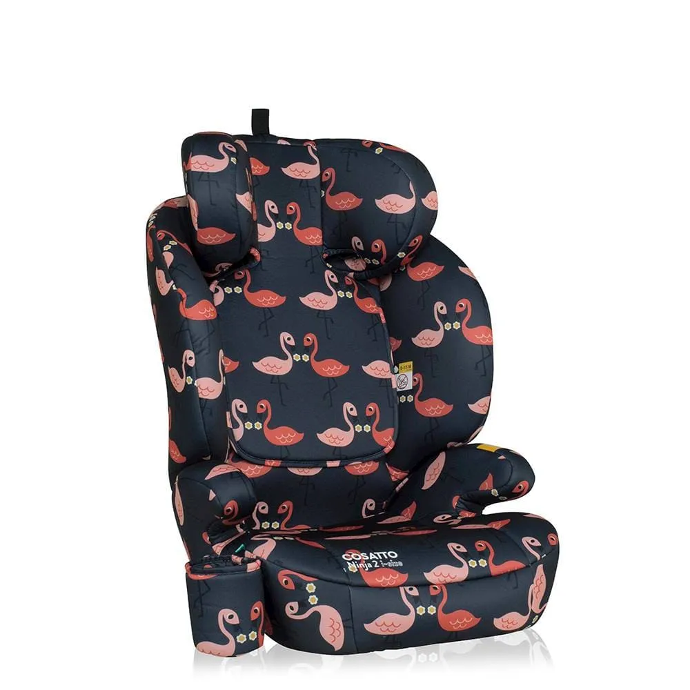 Cosatto Ninja 2 i-Size Group 2,3 Car Seat - Pretty Flamingo