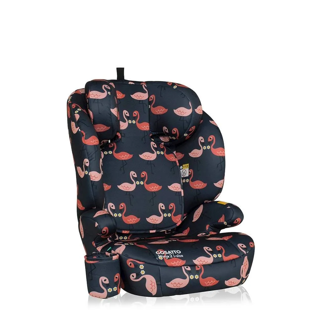 Cosatto Ninja 2 i-Size Group 2,3 Car Seat - Pretty Flamingo