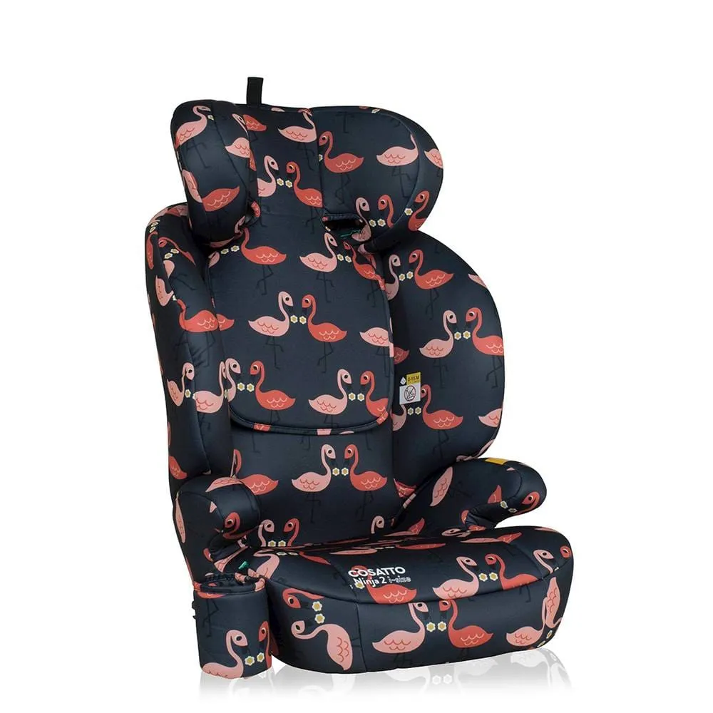 Cosatto Ninja 2 i-Size Group 2,3 Car Seat - Pretty Flamingo