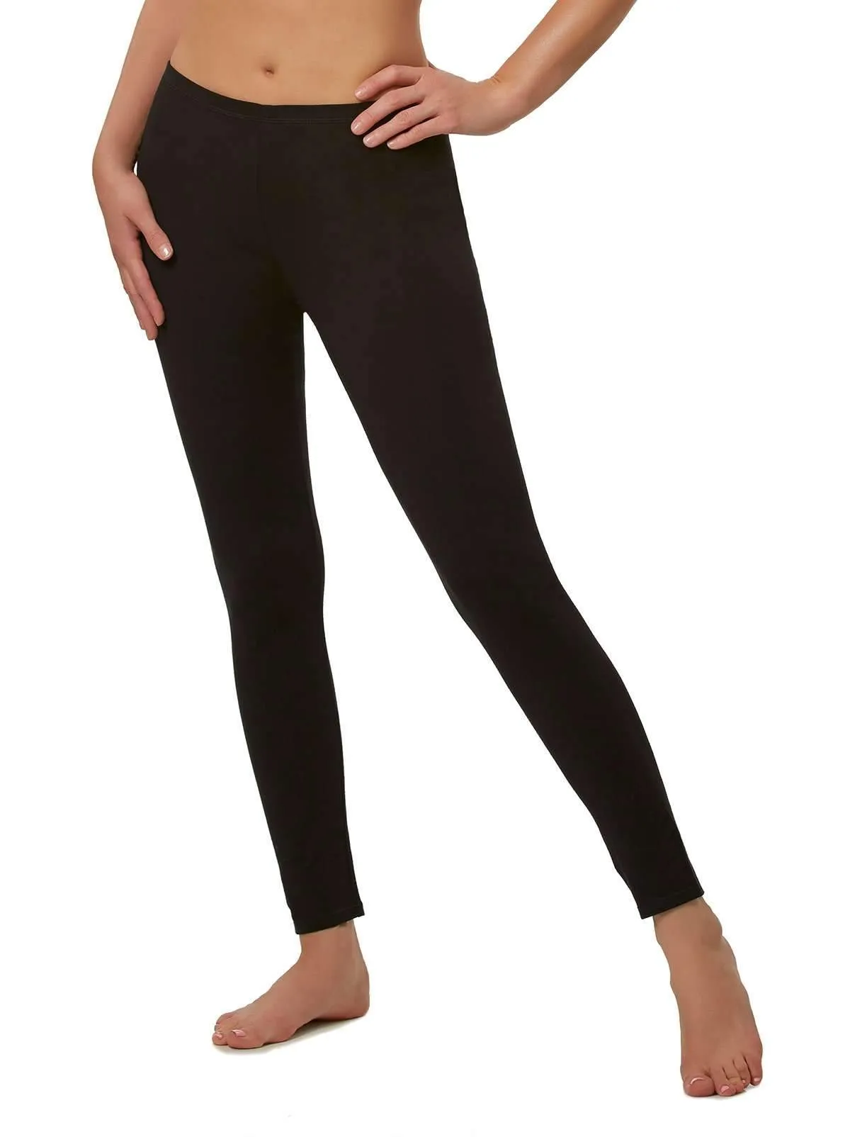 Cotton Modal Lightweight Leggings 4-Pack