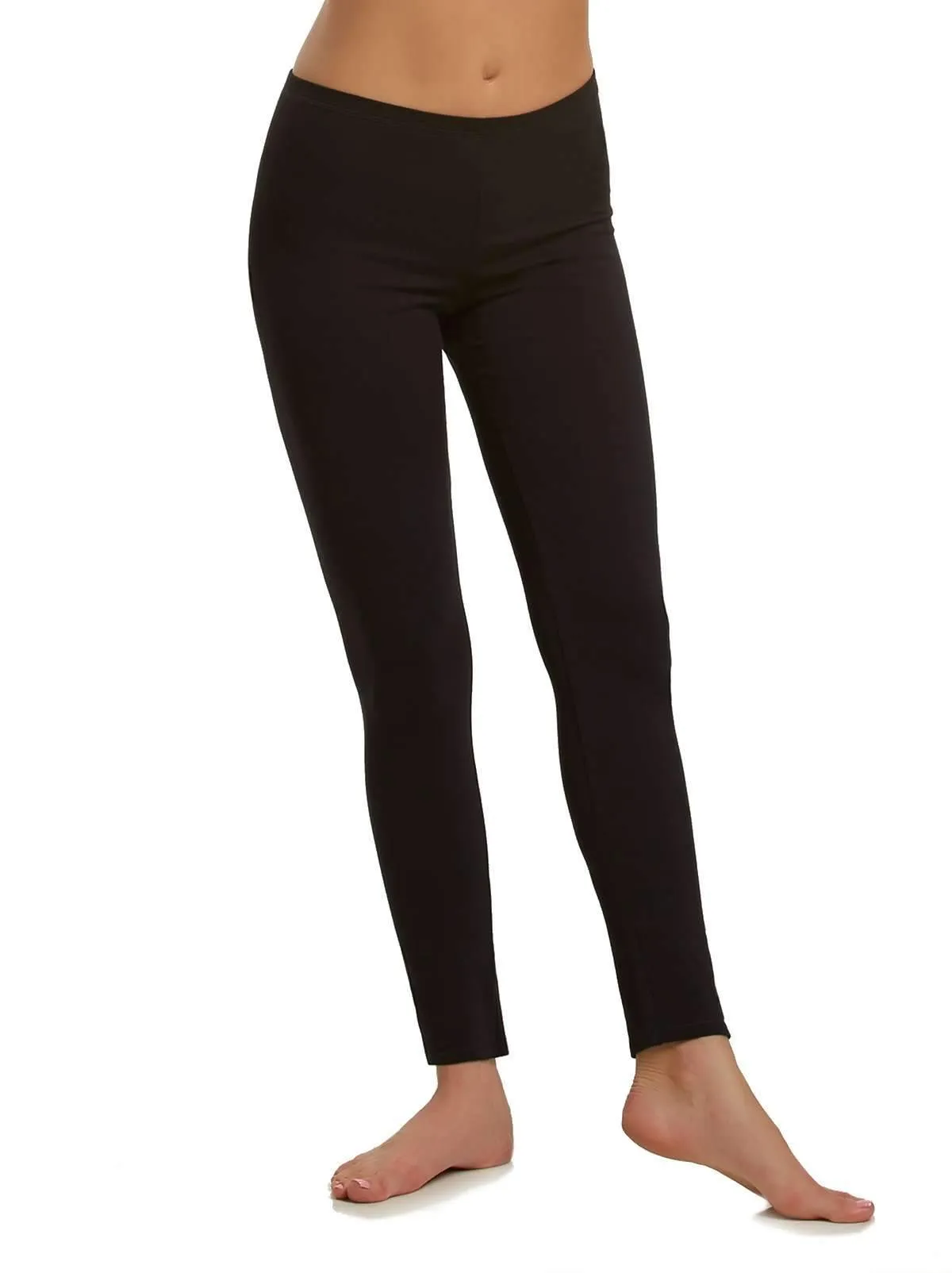 Cotton Modal Lightweight Leggings 4-Pack
