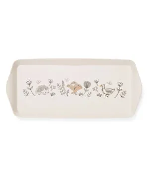 Country Animals Tray Bamboo Tray
