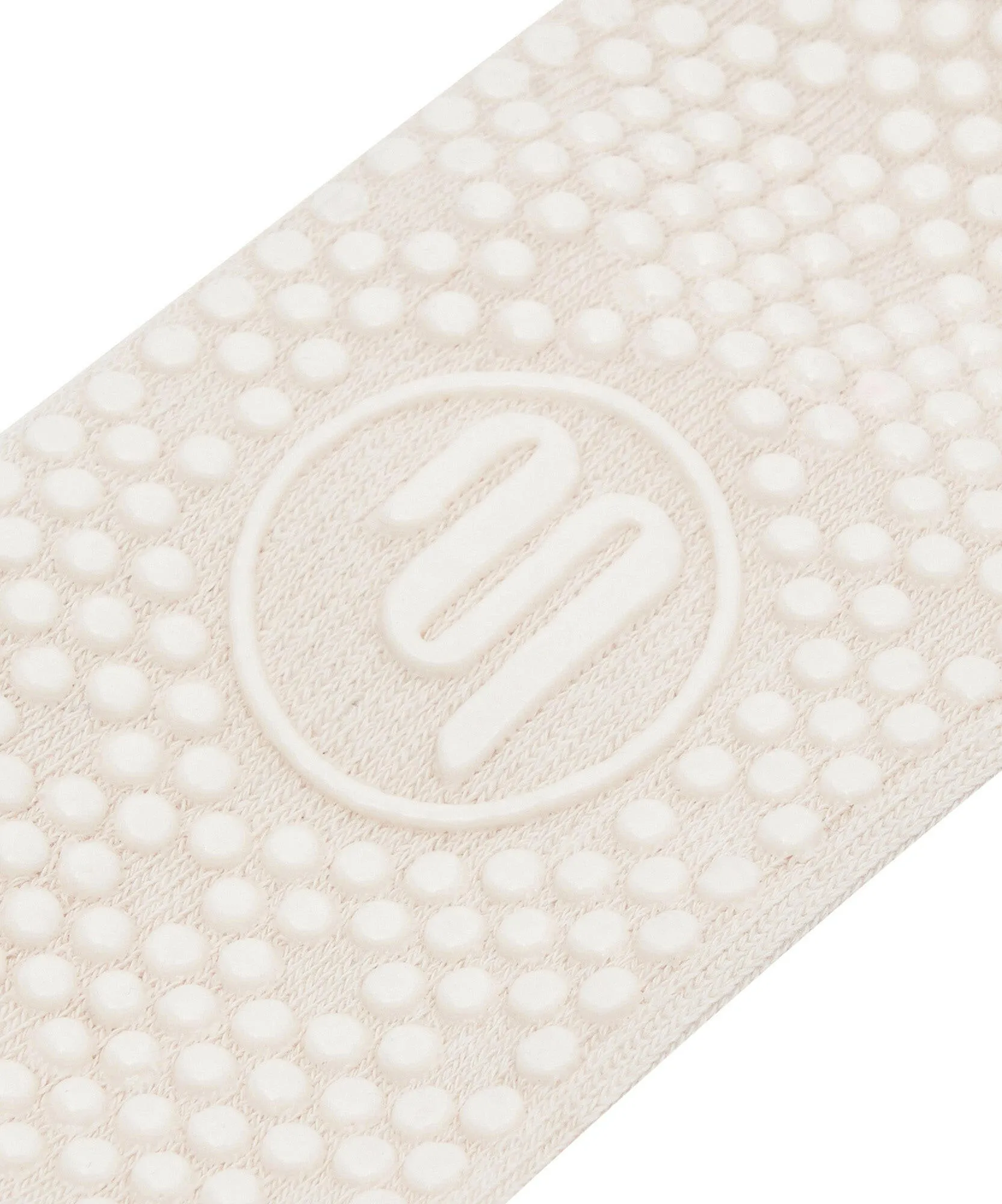 Crew Non Slip Grip Socks - Stellar Stripes Milk