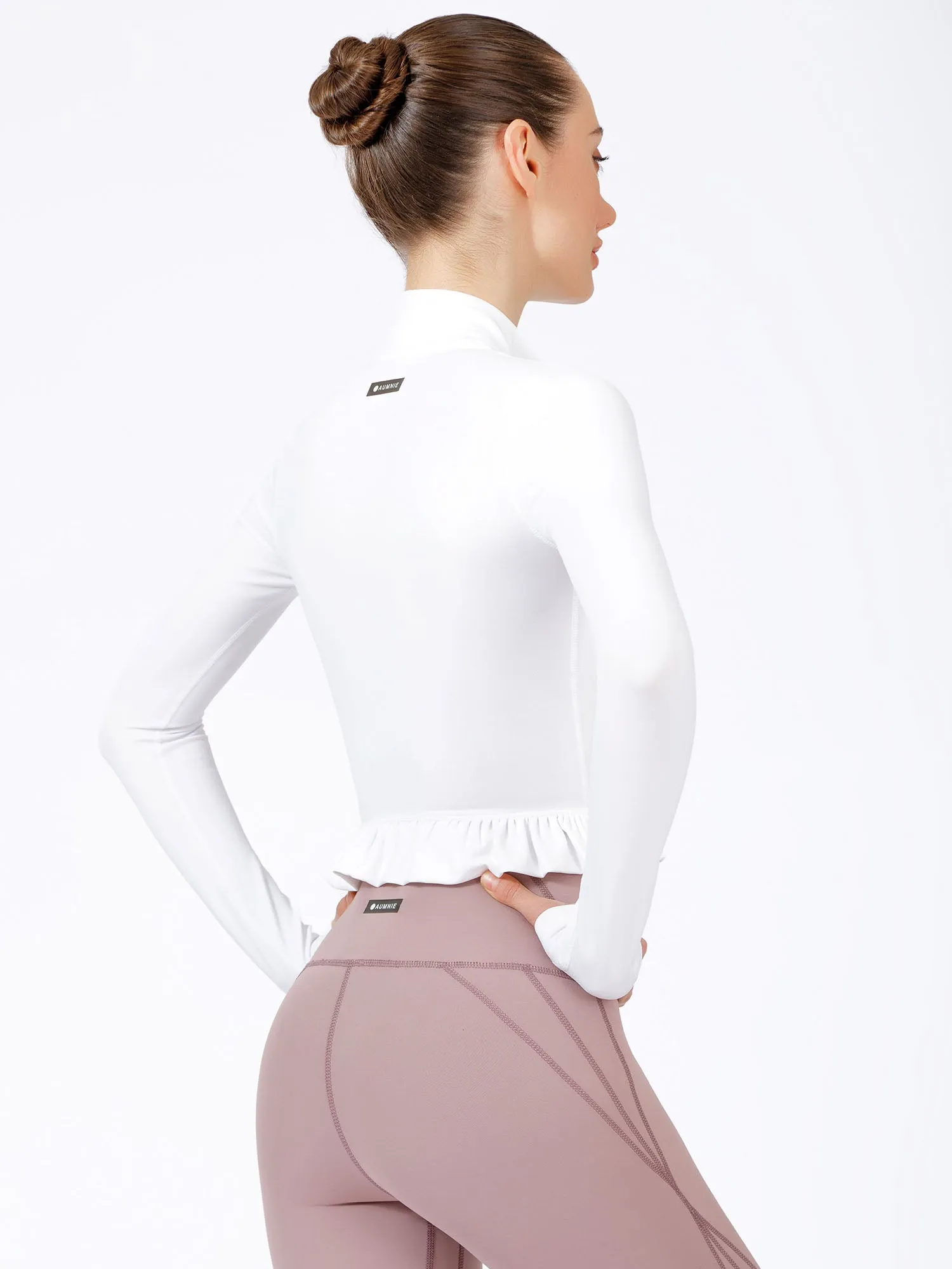 CROPPED RUFFLES JACKET