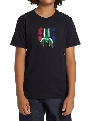 DC Boys SA Flag Drip T-Shirt