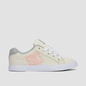 DC Chelsea Shoes - Grey/Pink - Womens