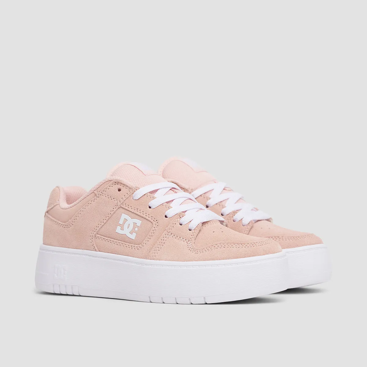 DC Manteca 4 Platform Shoes - Light Pink - Womens