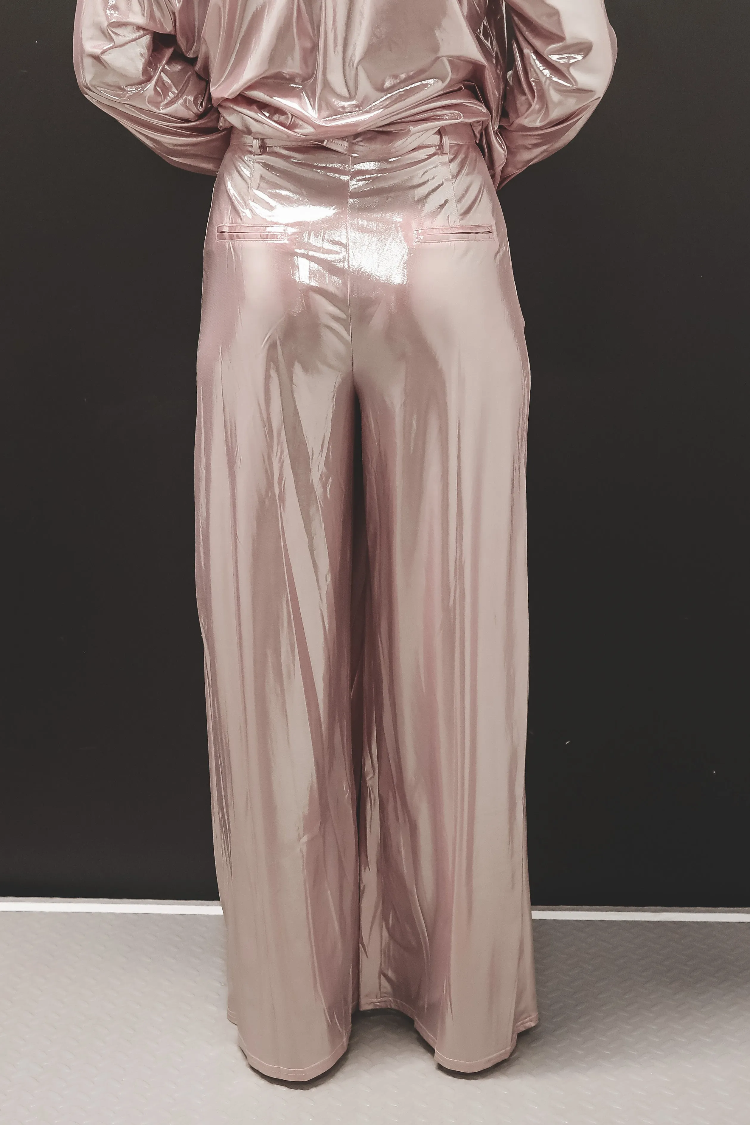 DEAL An Entrance Was Made Metallic Pants