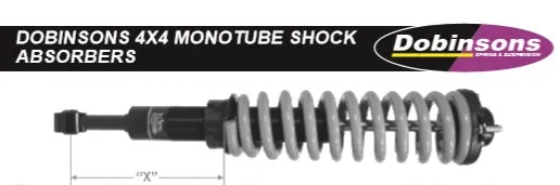 DOBINSONS IMS FRONT STRUTS FOR TOYOTA 4RUNNER 3RD GEN 1995-2002, SEQUOIA 1ST 2000-2007 GEN AND TUNDRA 1ST GEN 2000-2006 (IMS59-50222)