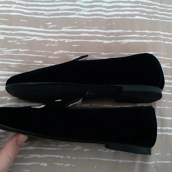Don Louis black velvet gold cherry girls shoes size 31 eu