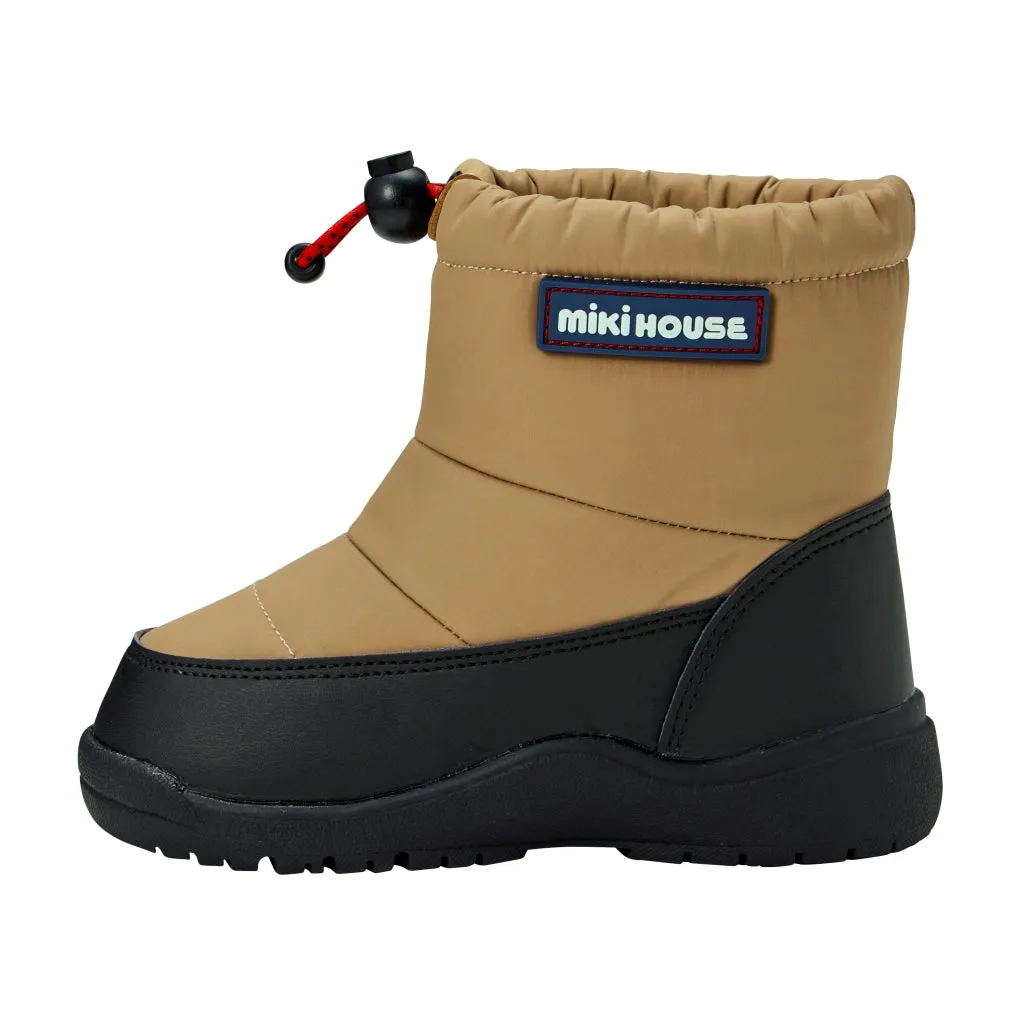 Drawstring Snow Boots