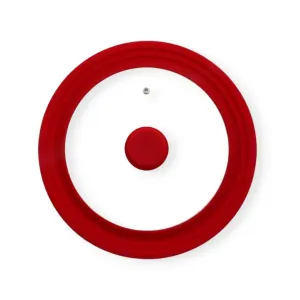 Eetrite Multi Purpose Lid 24-26-28cm Red ER1765RD